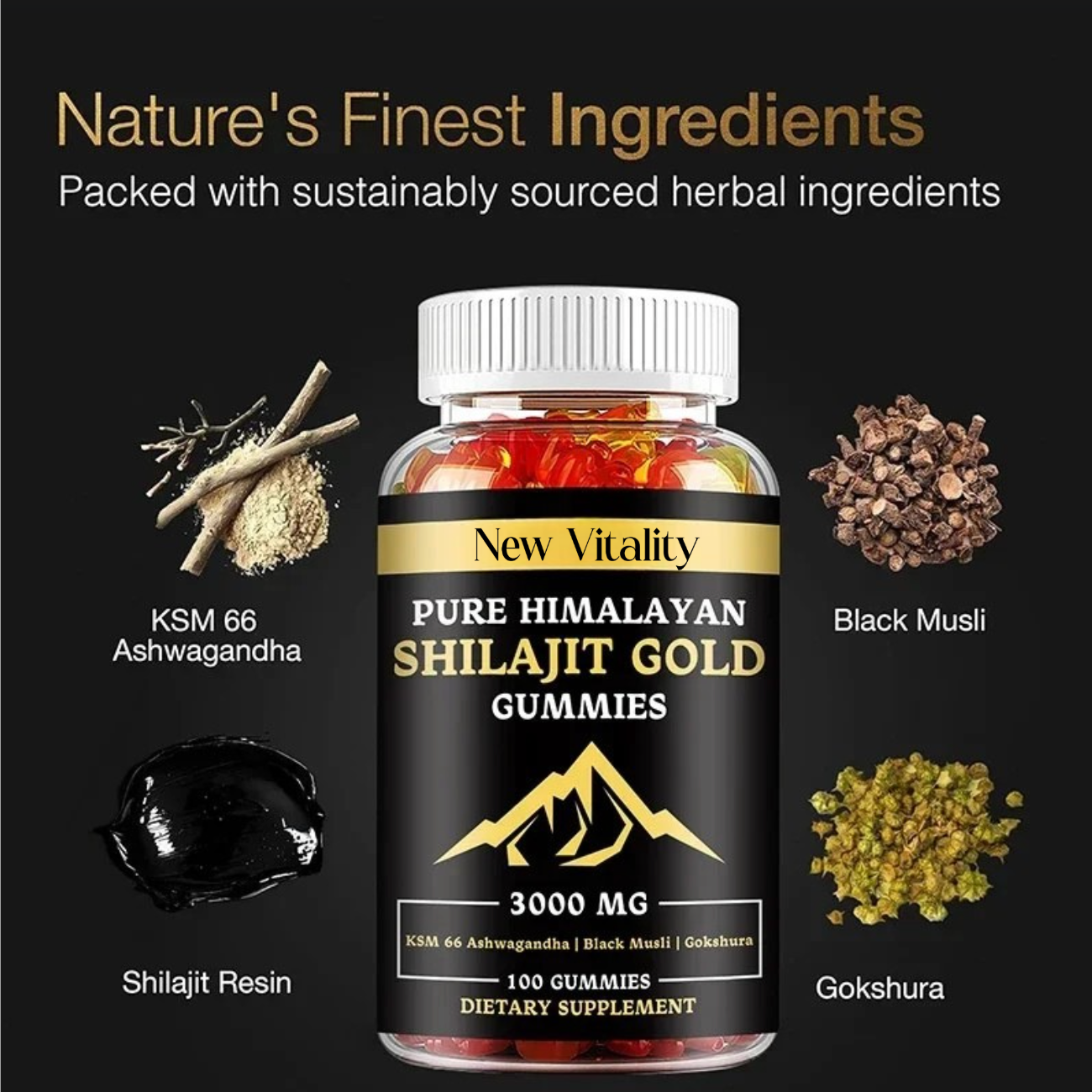 New Vitality™ 8-in-1 Supplement Bundle